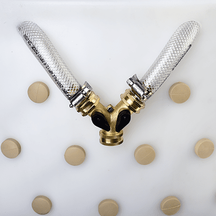 Featherman Pro-XL defeathering machine valve front view