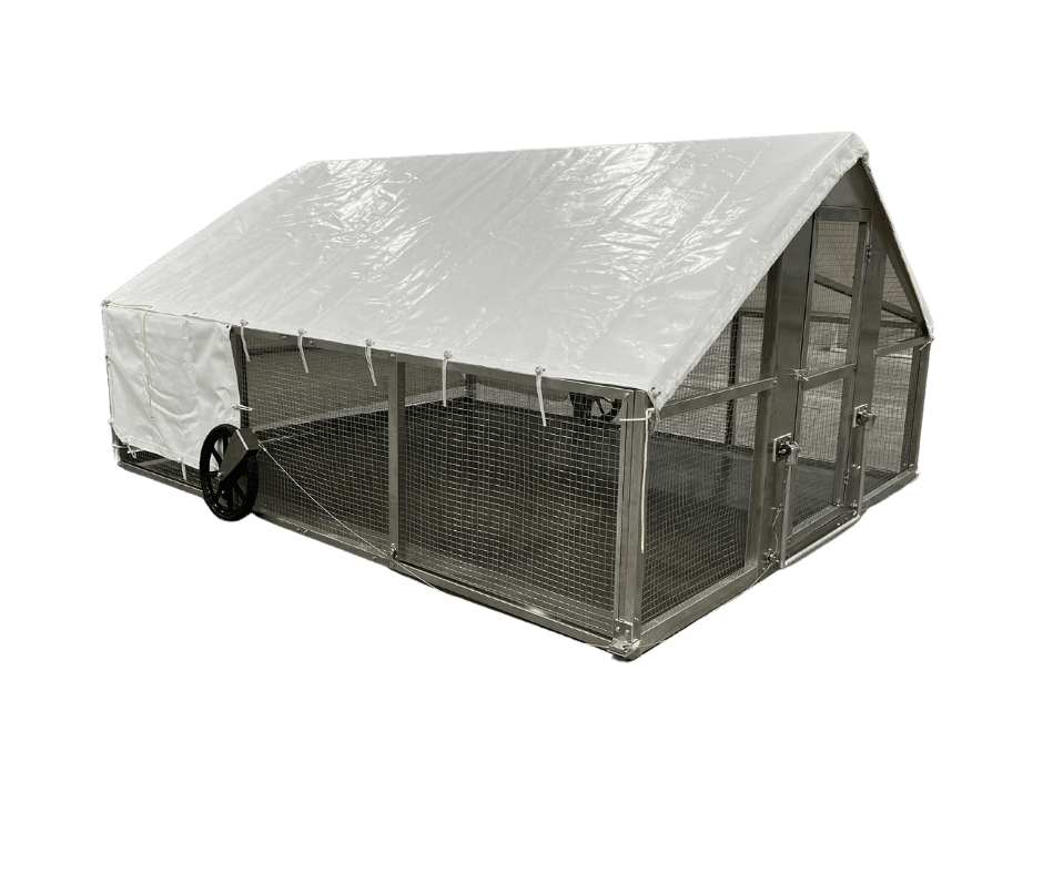 10x12 Chicken Ship mobile chicken coop