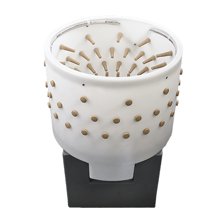 Featherman PRO - Chicken Plucker Machine Rear View