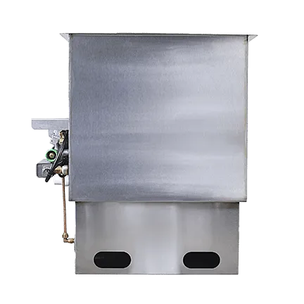 Featherman Stainless Scalder side view