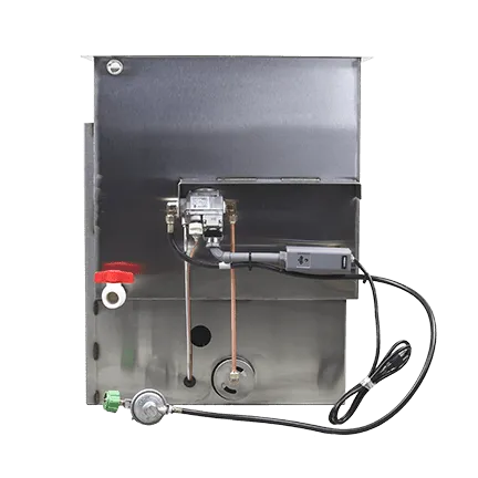 Featherman Stainless Scalder side view