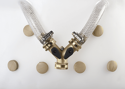 Featherman PRO - Chicken Plucker Machine valve front view