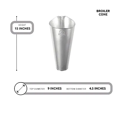small scale poultry processing equipment broiler cone