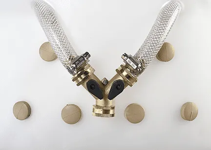 Featherman PRO - Chicken Plucker Machine valve front view