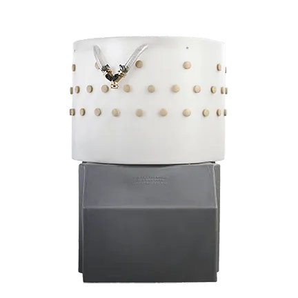 Featherman PRO - Chicken Plucker Machine Side Angle