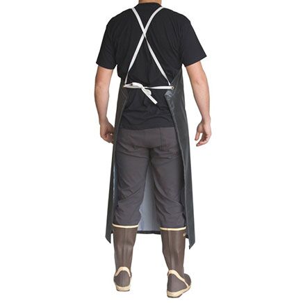 poultry processing apron back