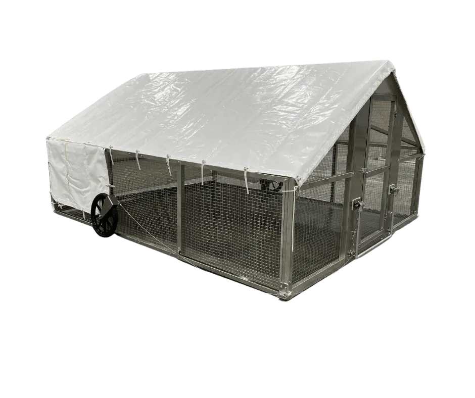 10x12 Chicken Ship mobile chicken coop