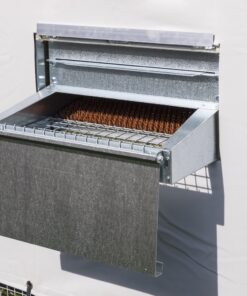 alumi-coop 5x6 nest box rear