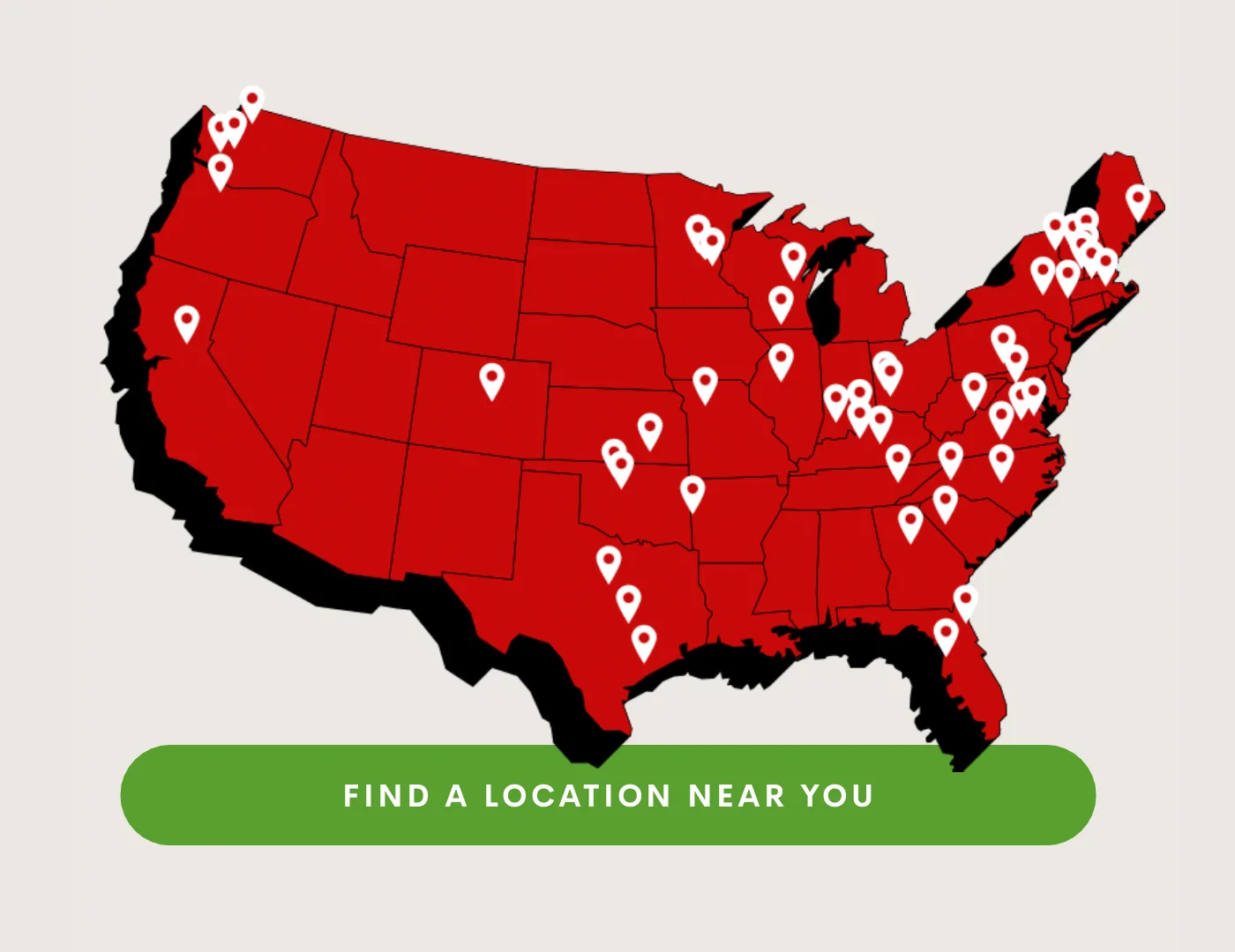 Featherman Equipment Rental Program Locations Map